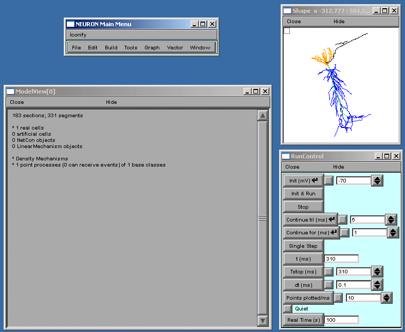 ModelView start up fig