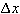 dx