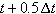 t + 0.5 dt