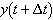 y(t+dt)